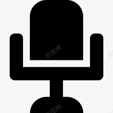 理发师的椅子图标图标