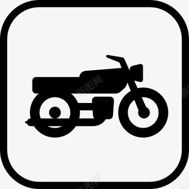 摩托车的标志图标图标