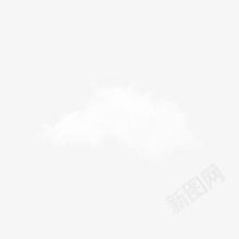 云朵png免抠素材_新图网 https://ixintu.com 云 云朵 白色 简洁 透明