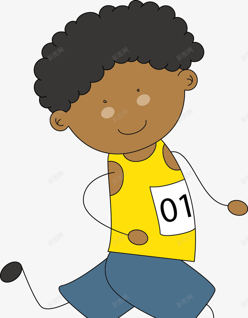 跑步的小男孩png免抠素材_新图网 https://ixintu.com 儿童 卡通漫画 可爱的小朋友 学前教育 学生 孩子 幼儿园 祖国的花朵 跑步 跑步漫画 运动