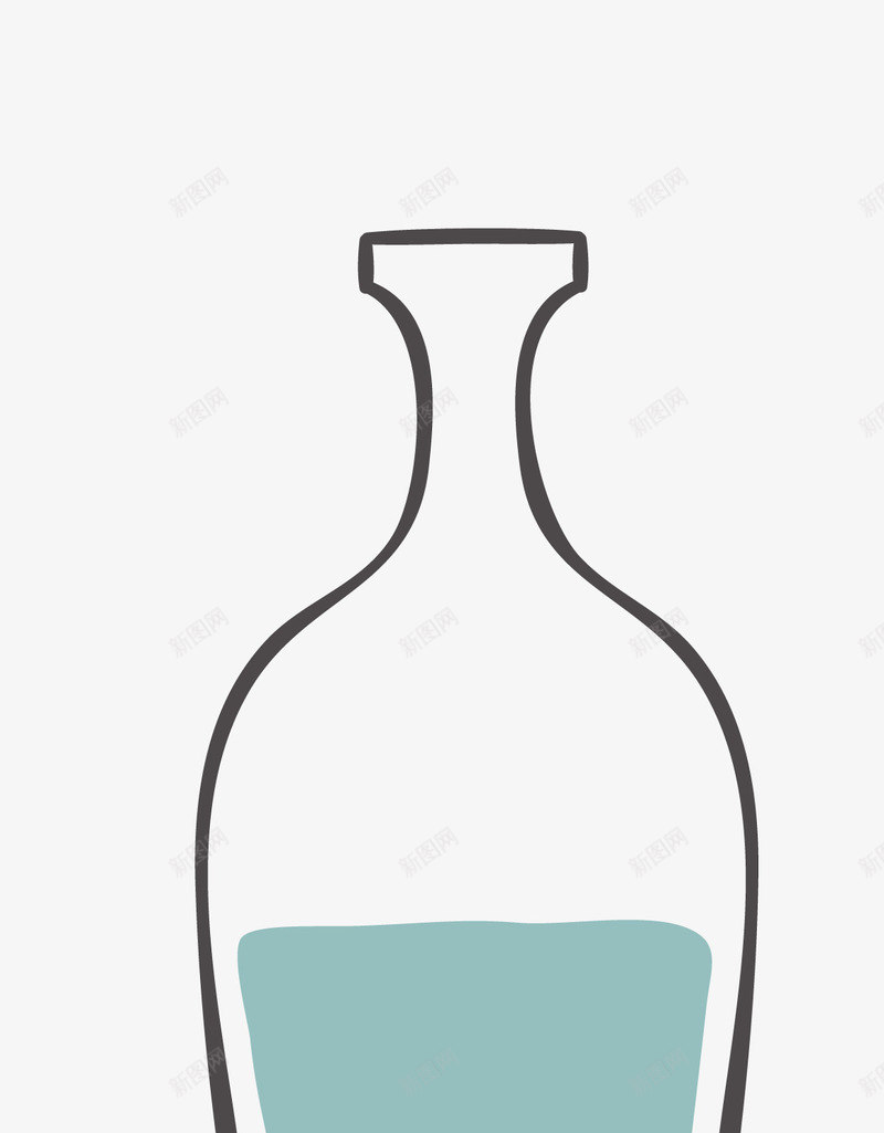 卡通简洁扁平化瓶子矢量图图标eps_新图网 https://ixintu.com 卡通瓶子 扁平化瓶子 瓶子 瓶子png 矢量瓶子 简洁瓶子 矢量图
