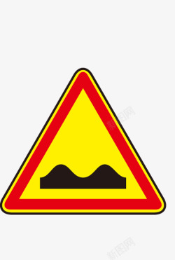 水深危险警示牌三角形危险警示牌图标高清图片