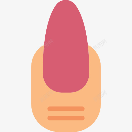 美甲图标png_新图网 https://ixintu.com 时尚 美容 美容美发 美甲