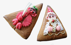烤饼干三角形卡通烤饼干高清图片