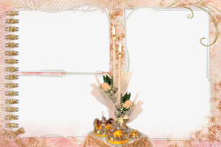 欧美花卉相框高清图片