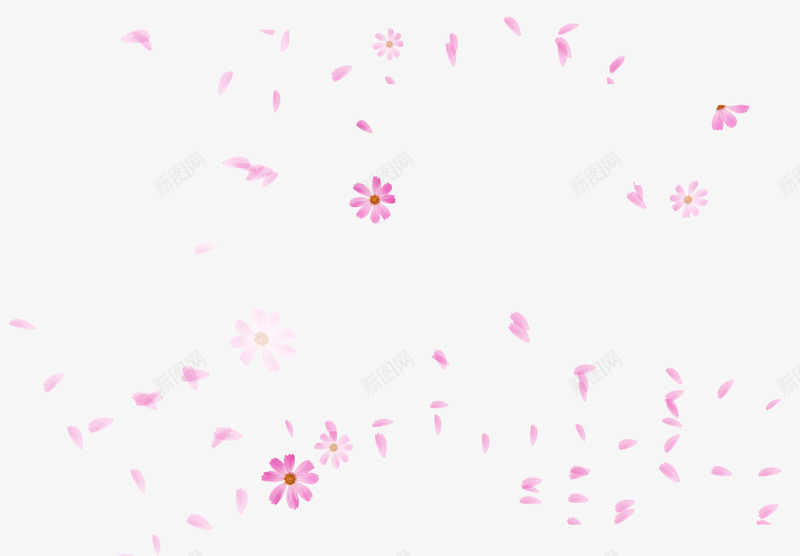樱花花瓣png免抠素材_新图网 https://ixintu.com 樱花 樱花花瓣 粉色 花卉 花朵 花瓣