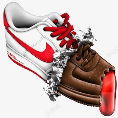 耐克运动鞋图标png_新图网 https://ixintu.com NIKE 巧克力夹心 手绘鞋子 耐克LOGO 运动鞋