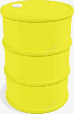 黄色油桶素材