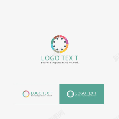 彩色LOGO矢量图图标图标