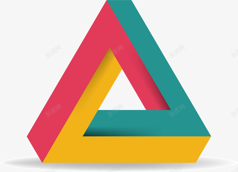 三角折纸信息图表png免抠素材_新图网 https://ixintu.com 信息图表 商务 彩色 折纸效果 矢量素材