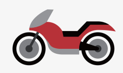 简洁摩托车简洁摩托车矢量图高清图片