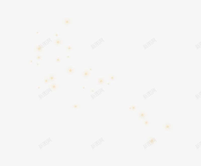 黄色星光装饰背景png免抠素材_新图网 https://ixintu.com 星光 背景 装饰 黄色