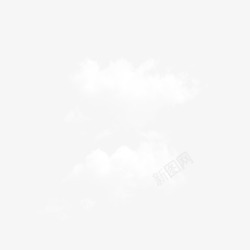 蓝天白云棉花云朵高清图片