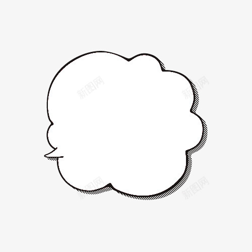 云朵对话框卡通手绘儿童png免抠素材_新图网 https://ixintu.com 云朵 儿童 卡通 对话框 手绘