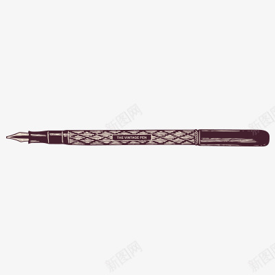 钢笔png免抠素材_新图网 https://ixintu.com 欧美古典家居手绘钢笔