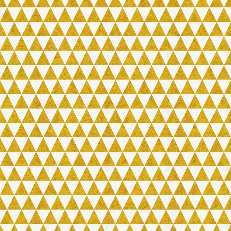金色三角形png免抠素材_新图网 https://ixintu.com 三角形 几何 矢量装饰 装饰 金色
