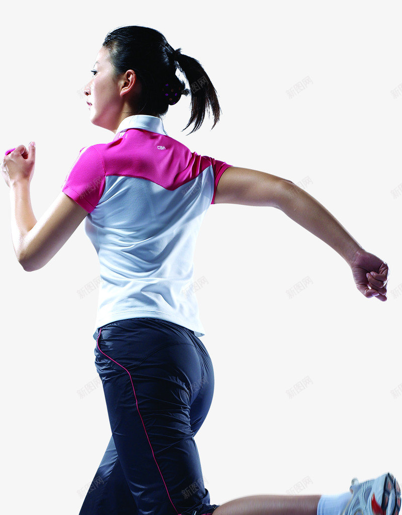 女运动员跑步造型png免抠素材_新图网 https://ixintu.com 跑步 运动员 造型