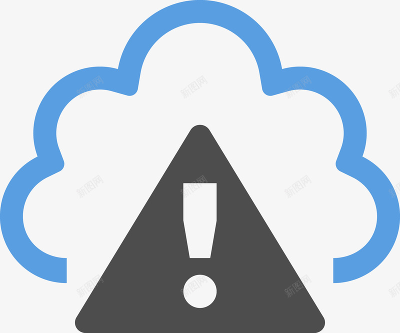 云朵图标png_新图网 https://ixintu.com 云存储 云服务 云服务器 云服务图标 云朵 云端 云端服务 云计算机 微云 数据