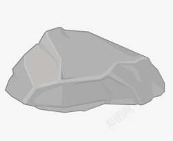 立体石头装饰展示简洁石头展示矢量图高清图片