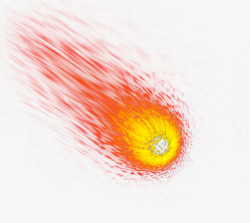旋转中的火花运动的火球片高清图片