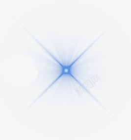 蓝色星光装饰png免抠素材_新图网 https://ixintu.com 星光 素材 蓝色 装饰