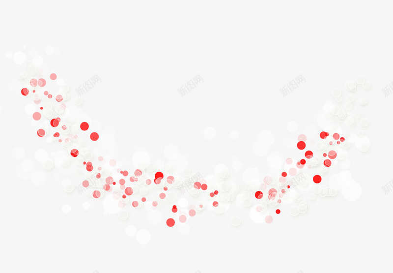 零散红色圆点png免抠素材_新图网 https://ixintu.com 圆点 素材 红色 红色圆点 装饰素材
