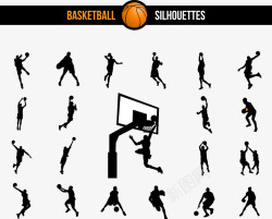 上篮篮球运动高清图片