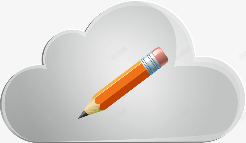 云数据图标png_新图网 https://ixintu.com 云 云服务 云端 云系统图标 云计算图标 云资源 彩色数据块 数据图 电脑图标 立体云朵 网络信息科技 铅笔