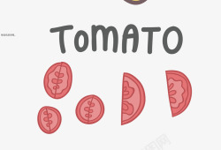简洁番茄食物高清图片