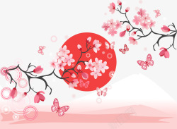 樱花树素材
