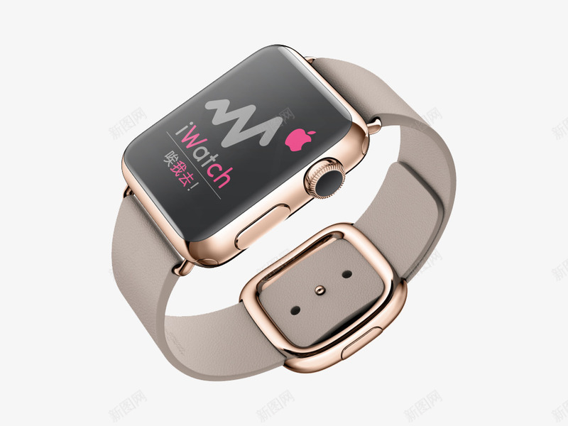 智能WATCHpng免抠素材_新图网 https://ixintu.com Apple apple iWatch watch 产品实物 正品 苹果 苹果手表 运动表带 铝金属表壳