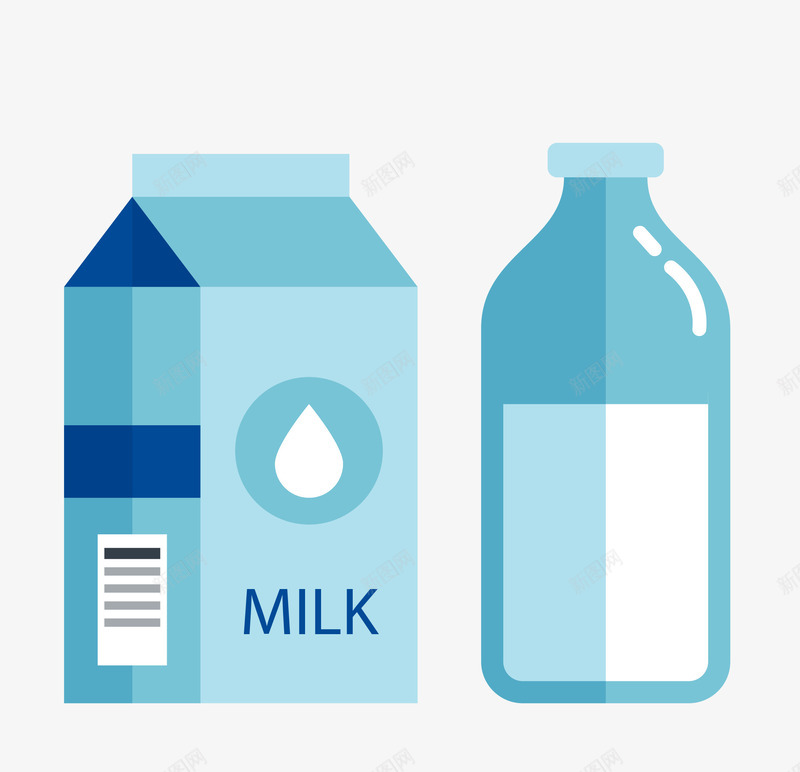 卡通简洁扁平化牛奶矢量图eps免抠素材_新图网 https://ixintu.com 卡通牛奶 扁平化牛奶 牛奶 牛奶png 矢量牛奶 简洁牛奶 矢量图