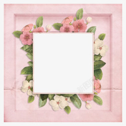 方块相册粉色相框高清图片