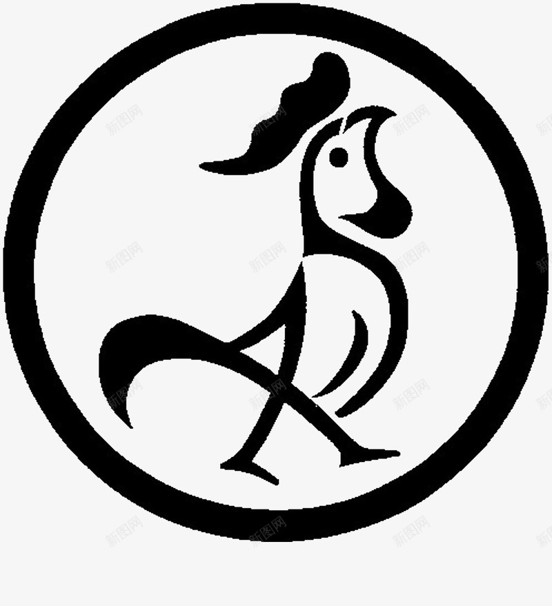 十二生肖鸡图标png_新图网 https://ixintu.com logo设计 创意 动物