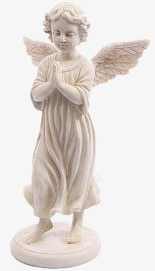 雕像png免抠素材_新图网 https://ixintu.com 天使 婴儿 欧美 石像 翅膀 雕像