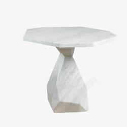 白色瓷砖桌椅素材