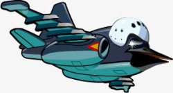 卡通涂鸦飞机战斗机卡通飞机高清图片