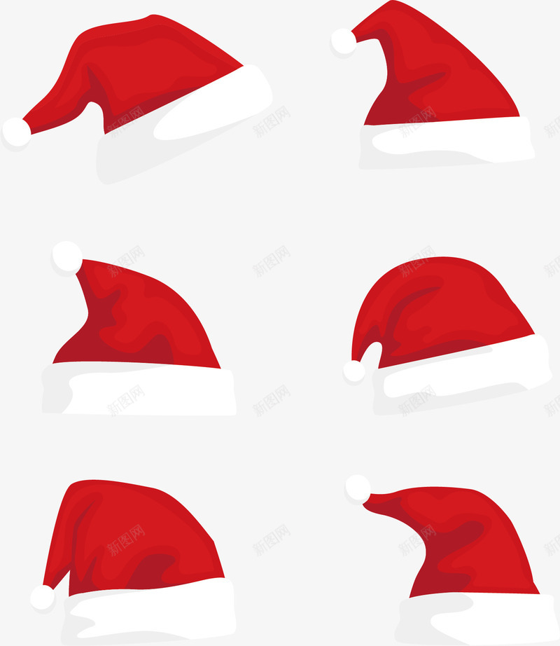 大红色圣诞节帽子矢量图ai免抠素材_新图网 https://ixintu.com 卡通圣诞帽 圣诞帽 圣诞节 圣诞节帽子 矢量png 红色圣诞帽 矢量图