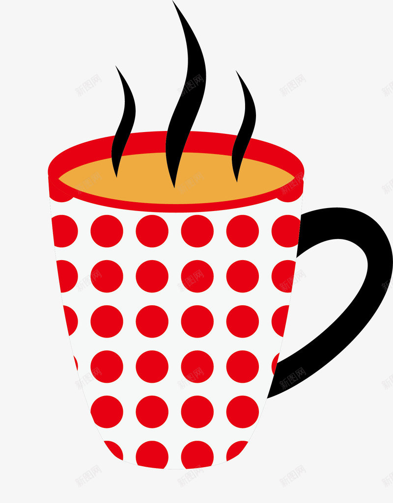 圆点胶囊咖啡饮品图标png_新图网 https://ixintu.com 咖啡logo 咖啡杯 喝咖啡 圆圈 手绘咖啡 点状 胶囊咖啡 胶囊咖啡饮品