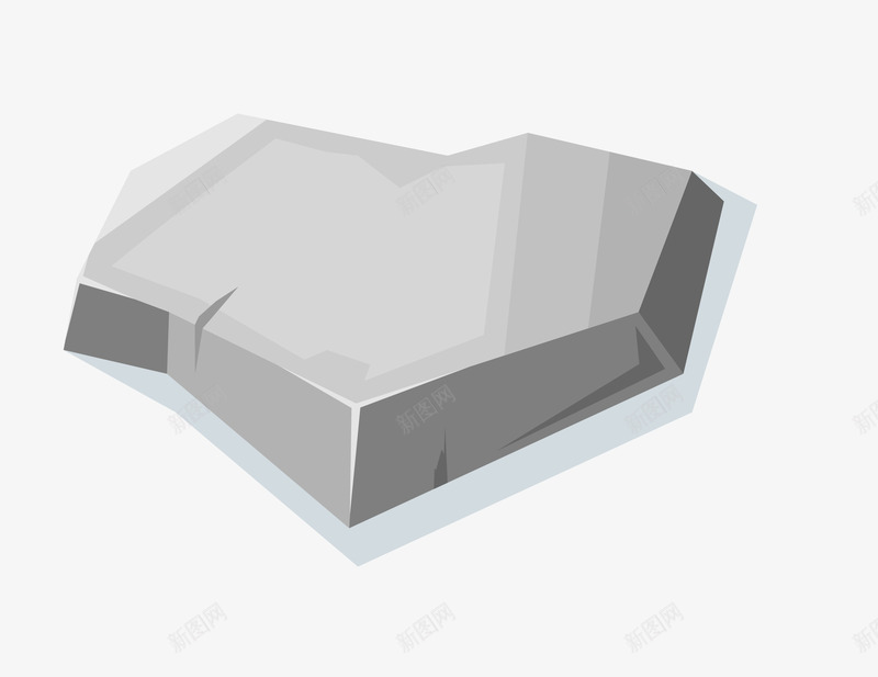 卡通石块矢量图eps免抠素材_新图网 https://ixintu.com 卡通石块 扁平化石块 矢量石块 石块 石块png 简洁石块 矢量图