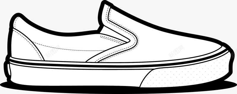 白色球鞋图标图标