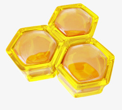 结晶的蜂蜜素材