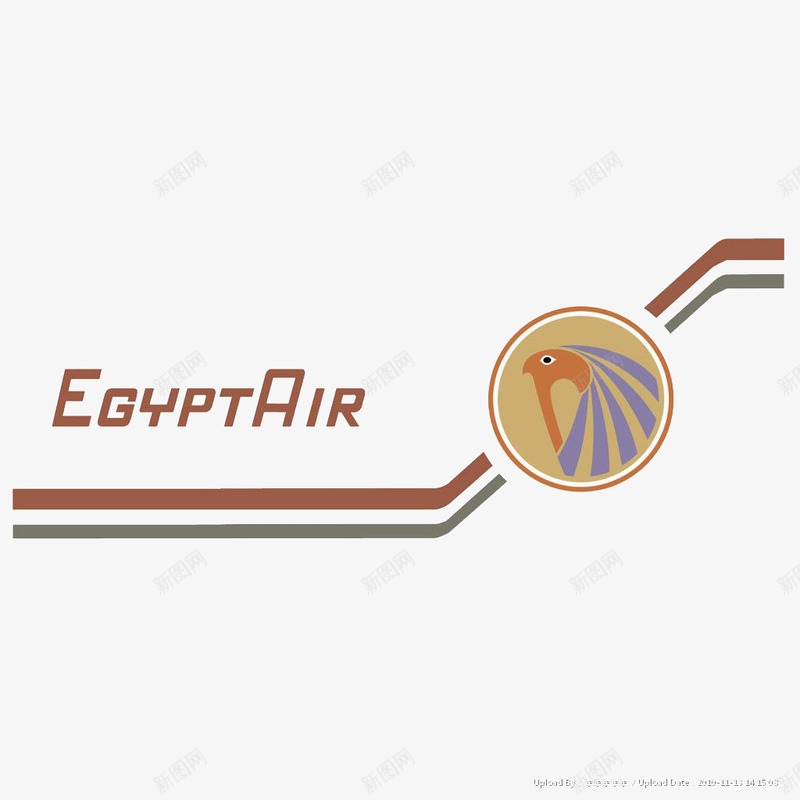 EGYPT埃及航空公司标志png免抠素材_新图网 https://ixintu.com 免抠 埃及 标志 简洁