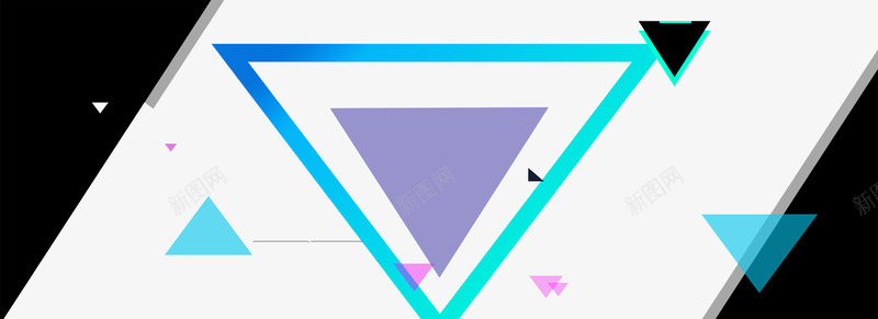 天猫国际几何线条三角png免抠素材_新图网 https://ixintu.com 三角 几何 国际 天猫 线条