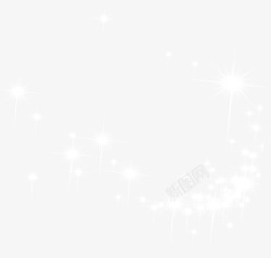 闪亮灯光闪闪星光高清图片