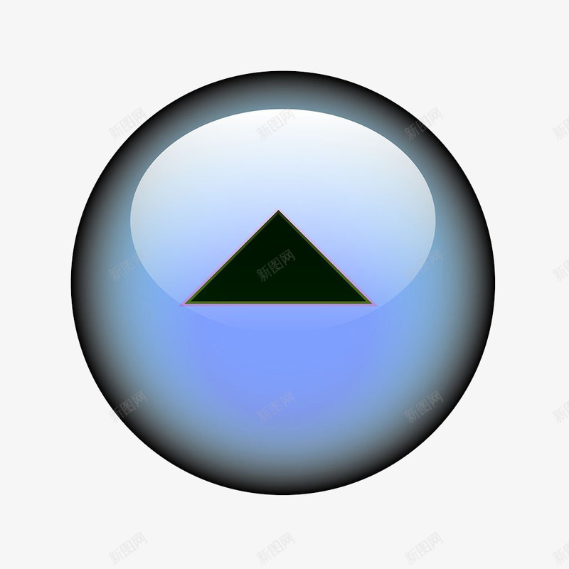 向上的三角按钮png免抠素材_新图网 https://ixintu.com 三角 三角按钮 卡通手绘 向上三角 按钮 键盘符号