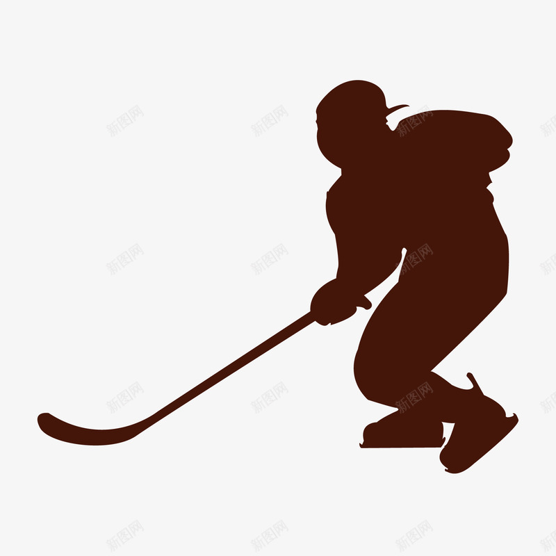 运动冰球png免抠素材_新图网 https://ixintu.com 冰球 冰球运动员 剪影 多边形 比赛 滑冰 装饰图案 运动 黑色