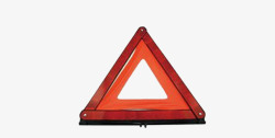 红色三角标志素材