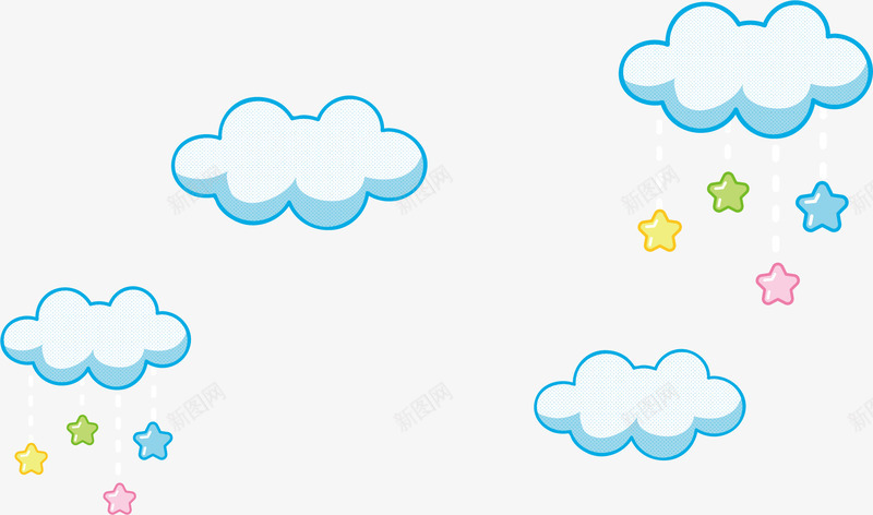 云朵海报背景矢量图ai免抠素材_新图网 https://ixintu.com 云朵海报素材 云朵素材 卡通云朵 矢量云朵 矢量图