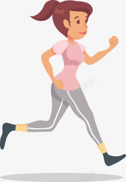 女人的腿运动奔跑户外高清图片